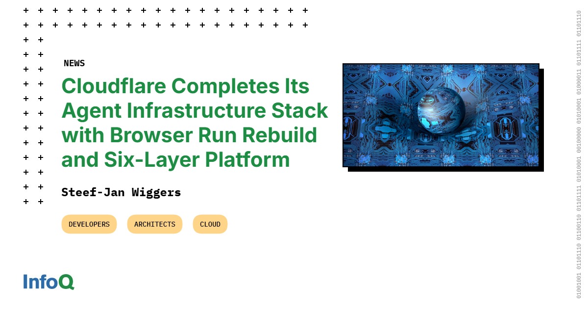 Cloudflare’s Six-Layer Agent Stack Puts AI in Autonomous Control of Cloud Infrastructure