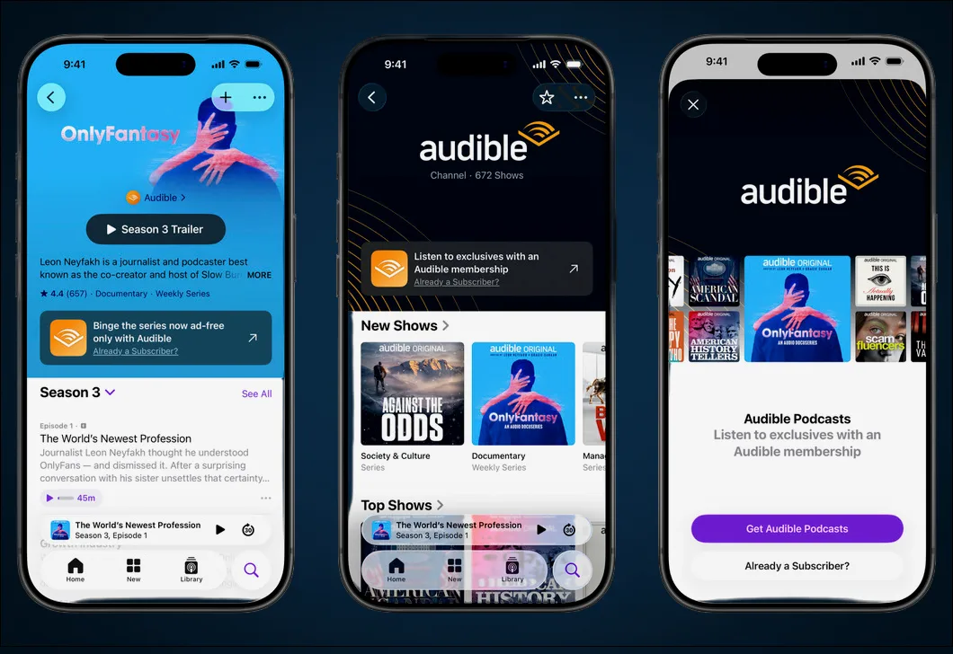 Spotify, Amazon, and Audible Race to Make AI Podcast Creation Mainstream