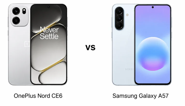 OnePlus Nord CE 6 vs Poco X8 Pro vs Samsung Galaxy A57: The Mid-Range Showdown