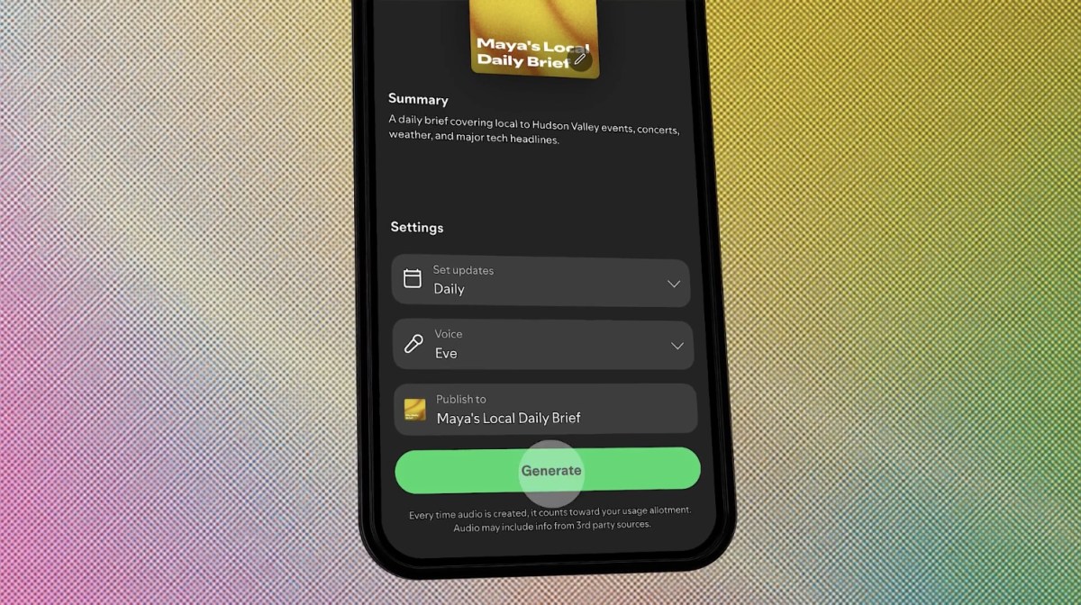 Spotify’s New AI Personal Podcast Feature Turns Text Prompts Into Private Shows