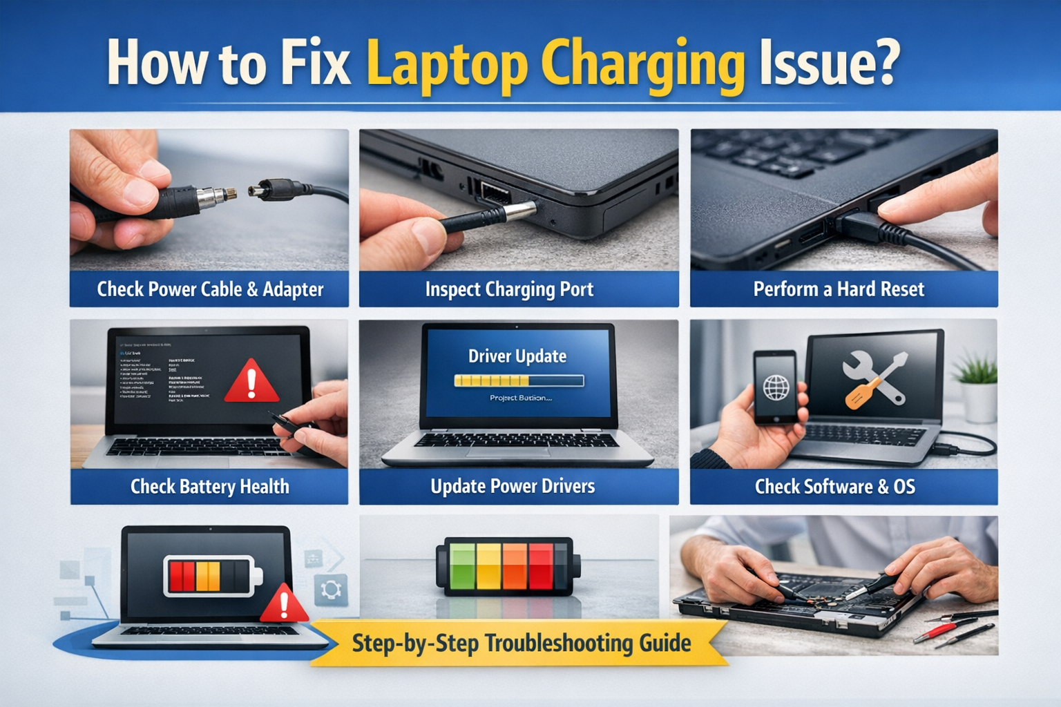 Laptop Won't Charge? A Complete Step-by-Step Diagnostic and Fix Guide