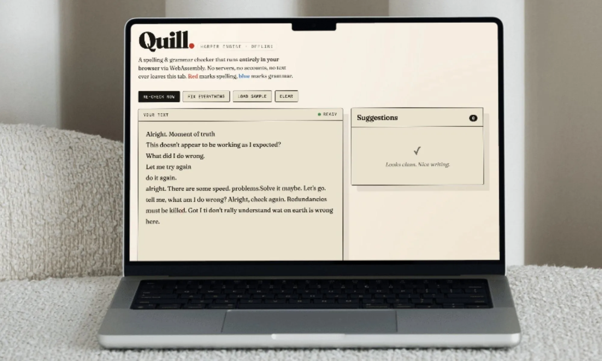 I Built a Grammarly Replacement Without Writing Code