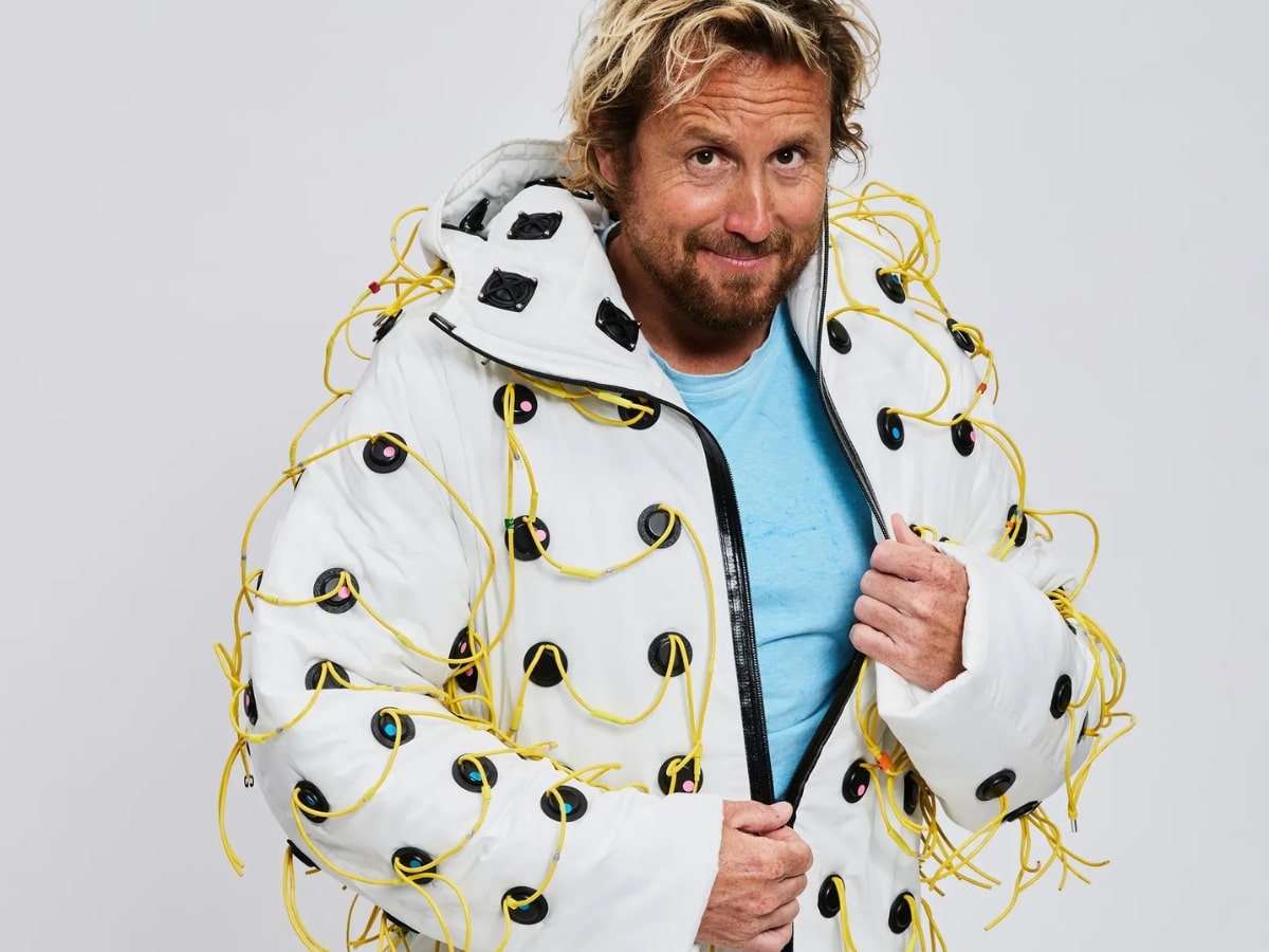 Vollebak’s Sonic Jacket Turns the Human Body Into a 180‑Speaker Sound System