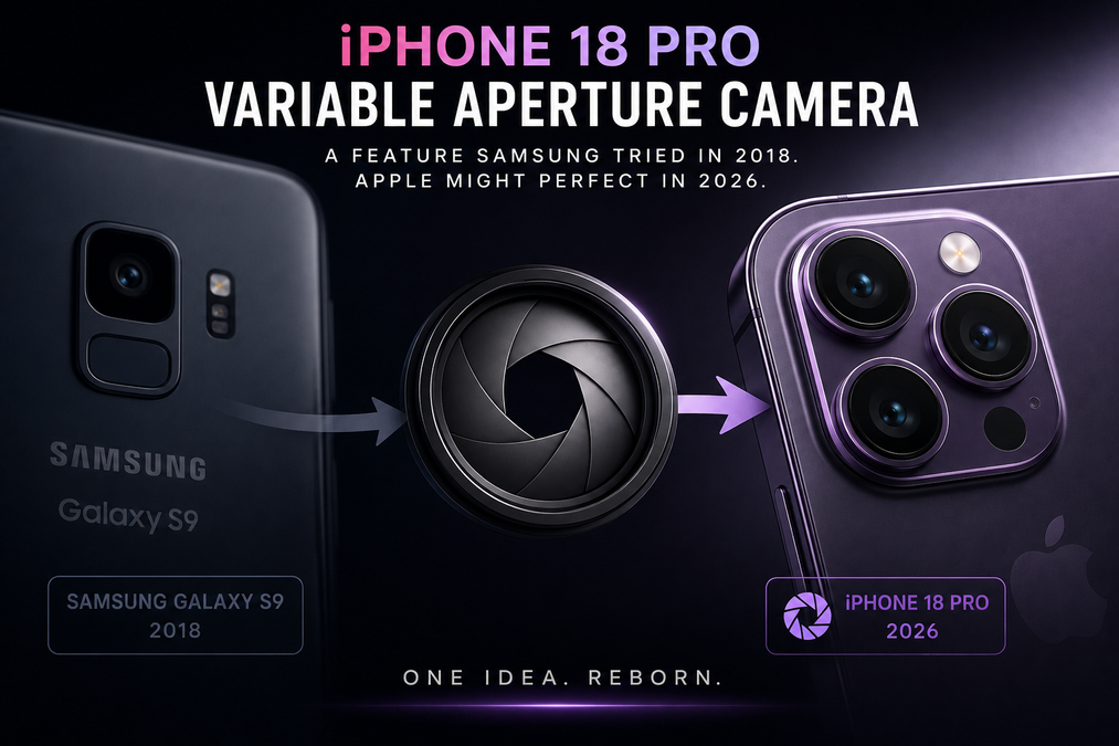How iPhone 18 Pro’s Variable Aperture Camera Could Succeed Where Samsung’s Galaxy S9 Stumbled