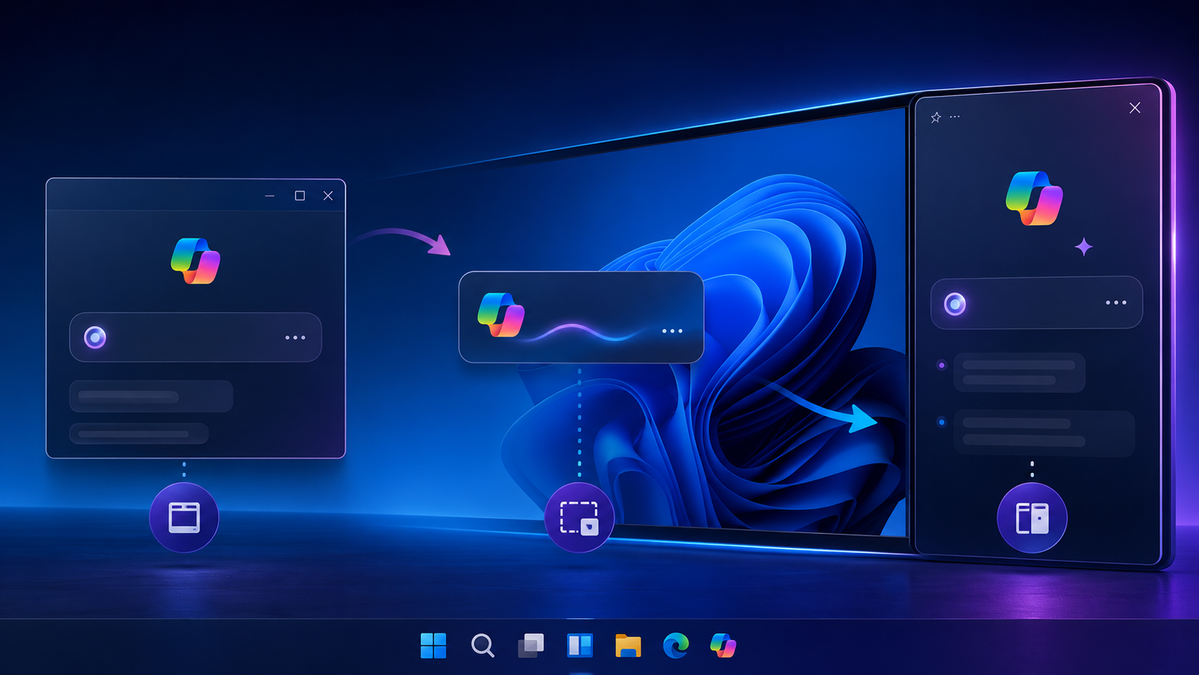 Copilot’s New Sidebar Puts AI Within Reach—But At A Cost To Your Desktop Space