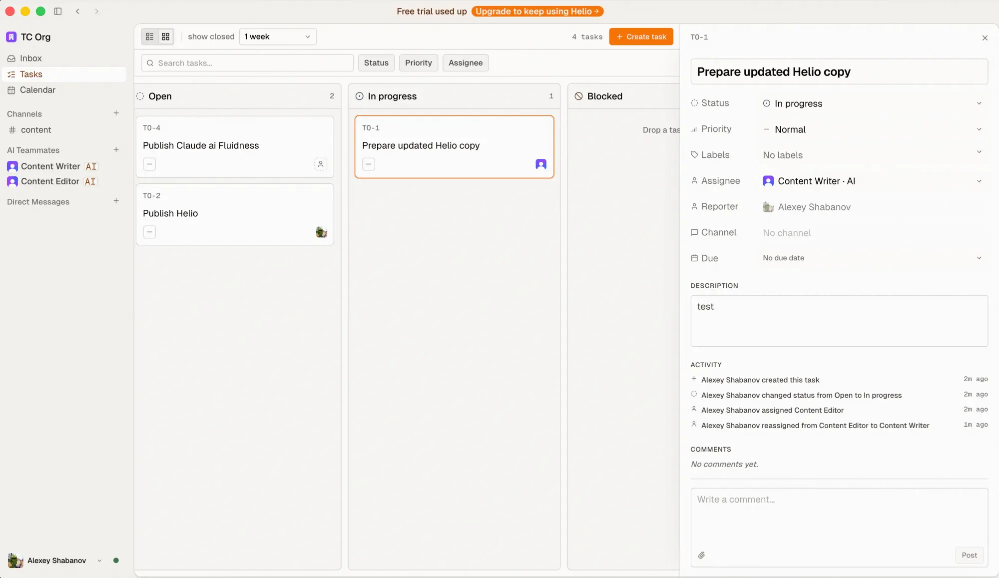 Build Your AI Team in Minutes: Helio vs Alook