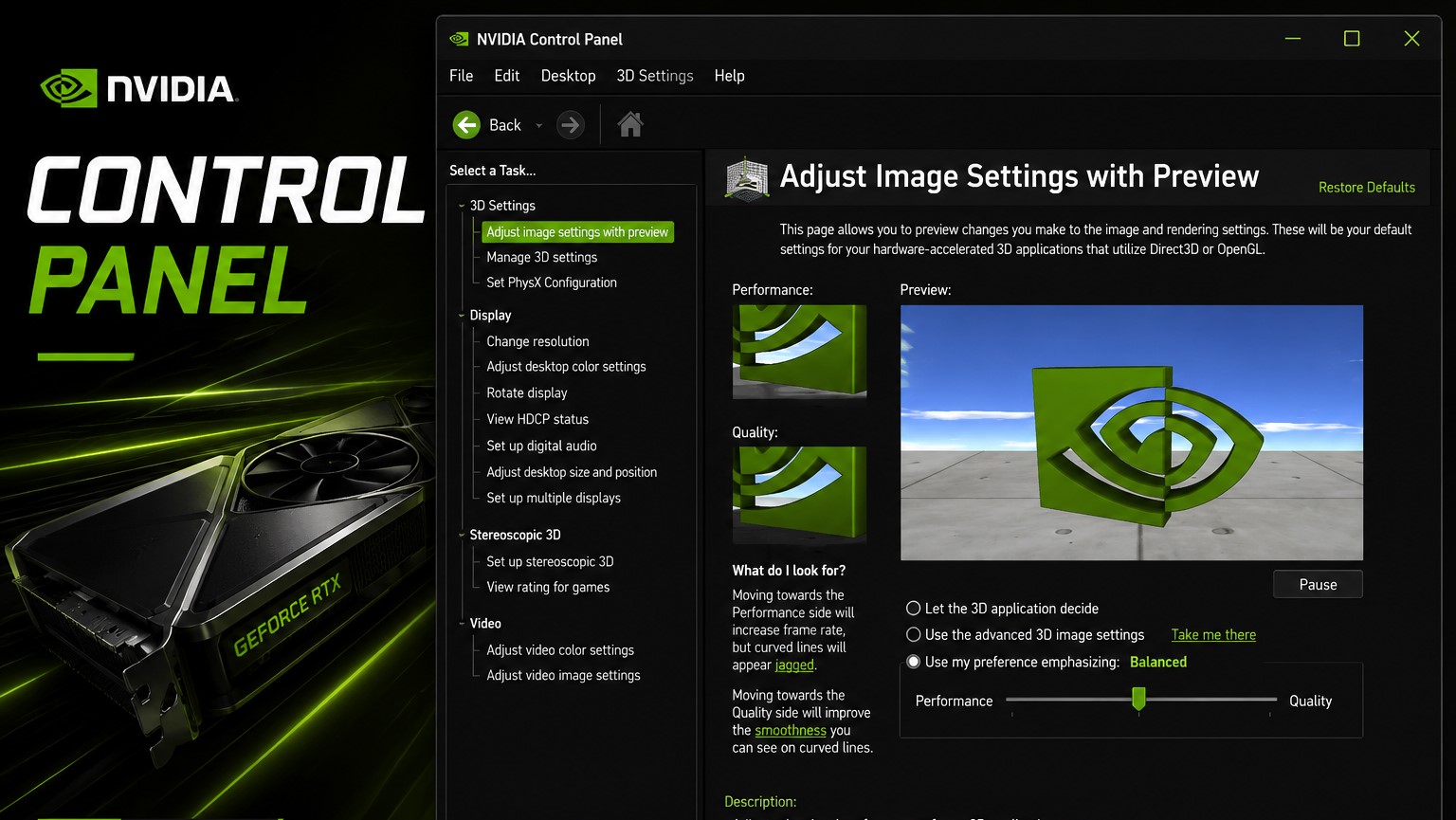 Nvidia Control Panel Is Dead—What GPU Owners Need to Know About the New Nvidia App