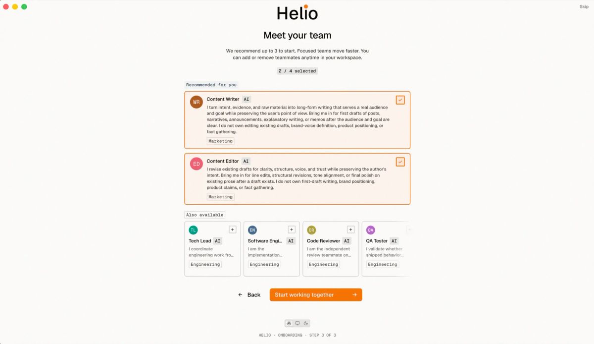 Build Your AI Team in Minutes: Helio vs Alook