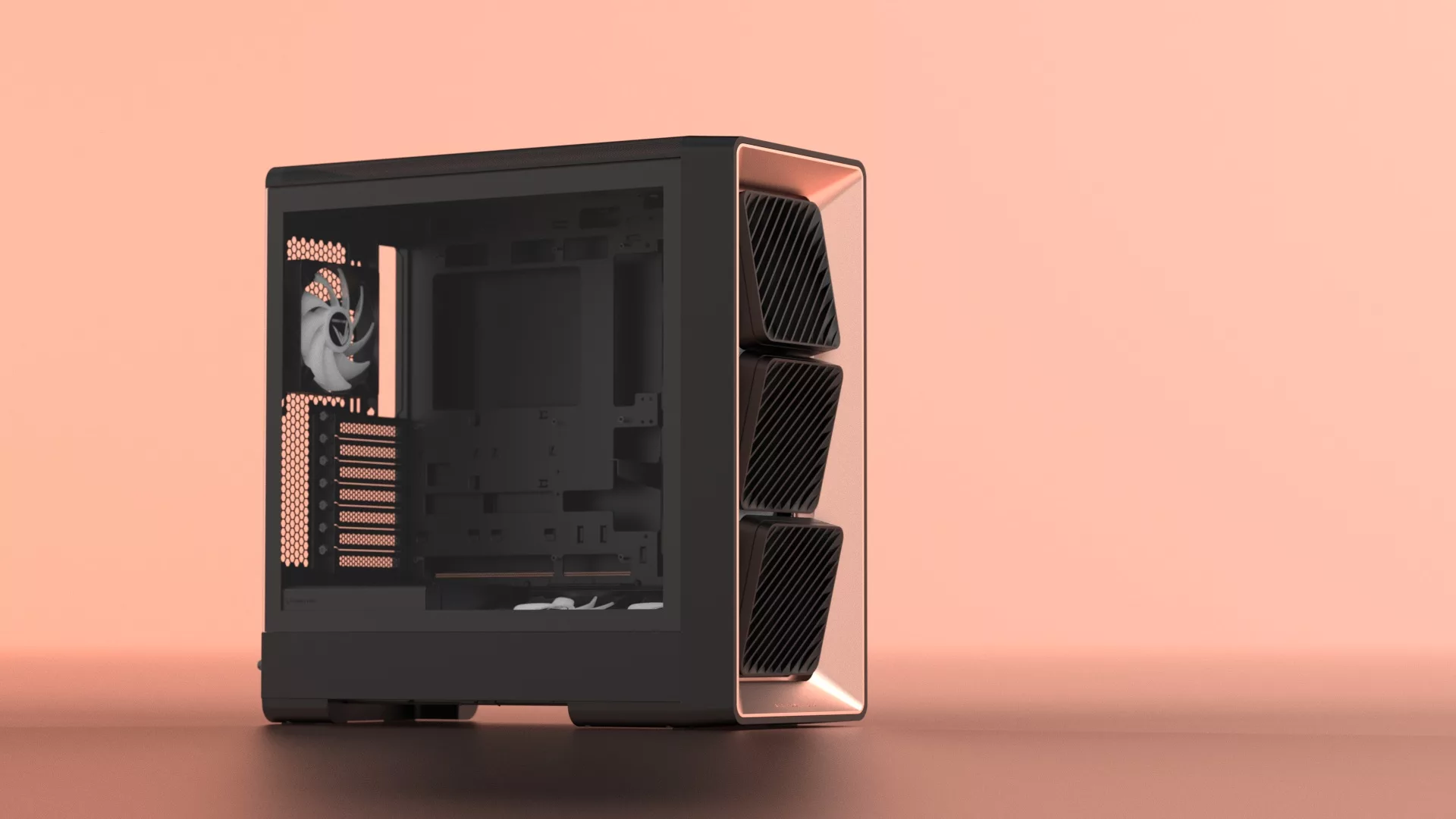 Air Power G10 Redefines Case Cooling With Tilting Intake Fans