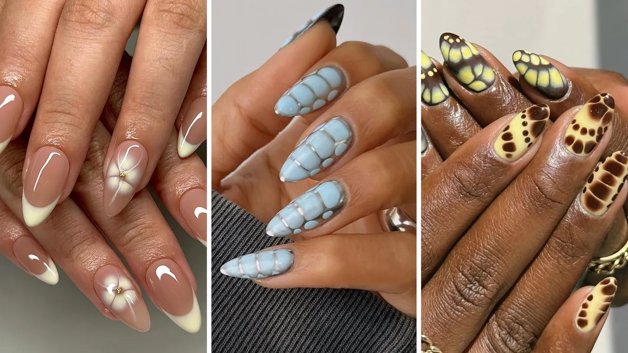 Blooming Gel Nail Designs Are Replacing Tie-Dye
