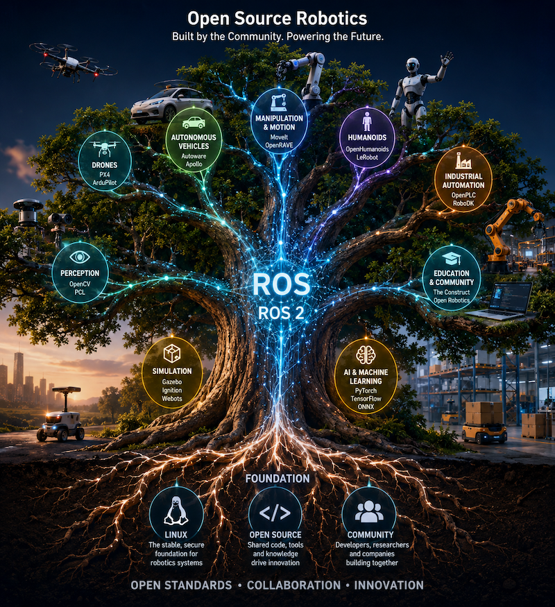 How Open-Source Communities Are Democratizing Robot Development
