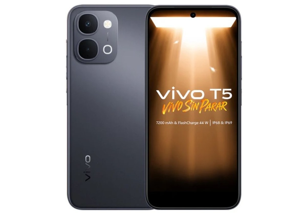 Vivo T5’s 7,200mAh Battery and IP69 Rating Raise the Mid-Range Bar