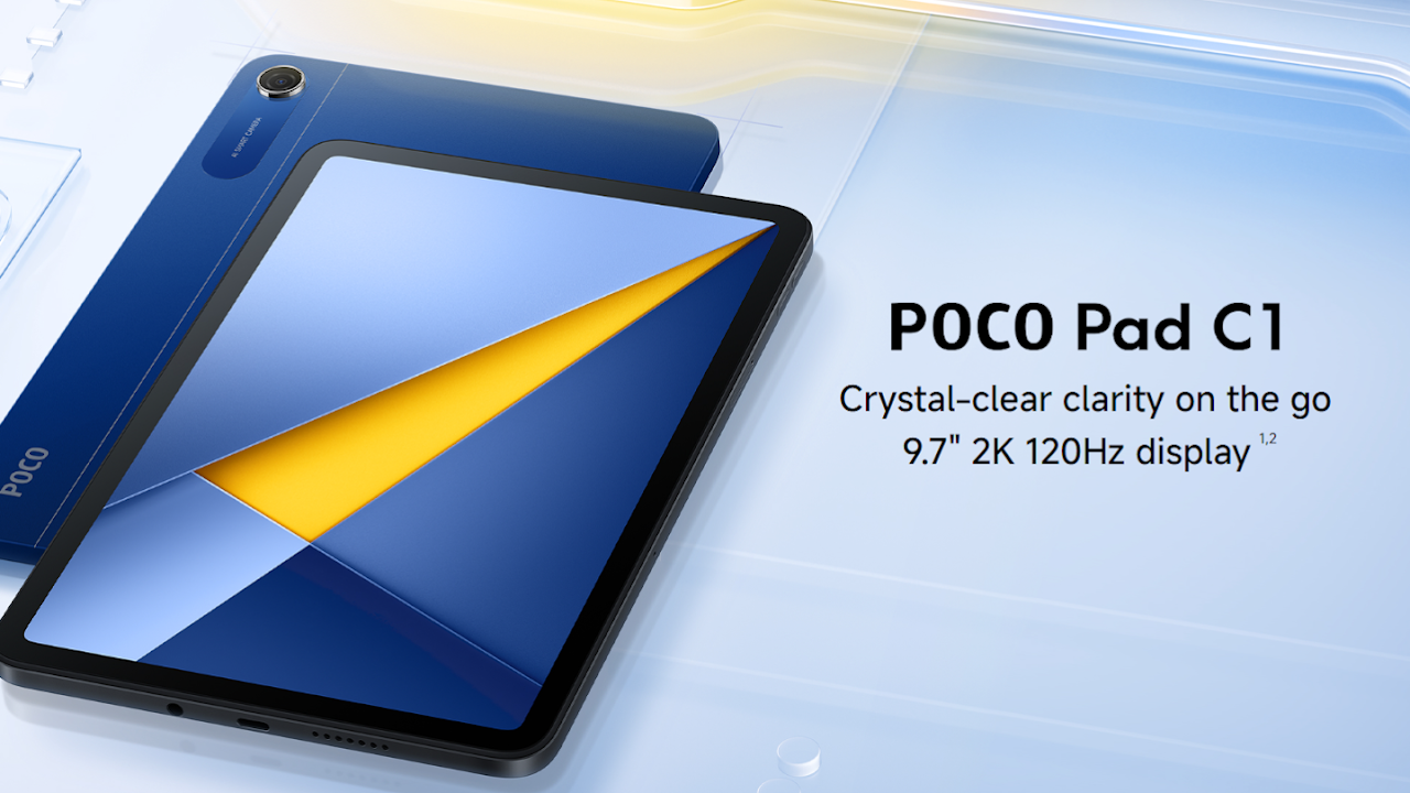 POCO Pad C1 Brings Budget 120Hz Tablet Performance to Global Users