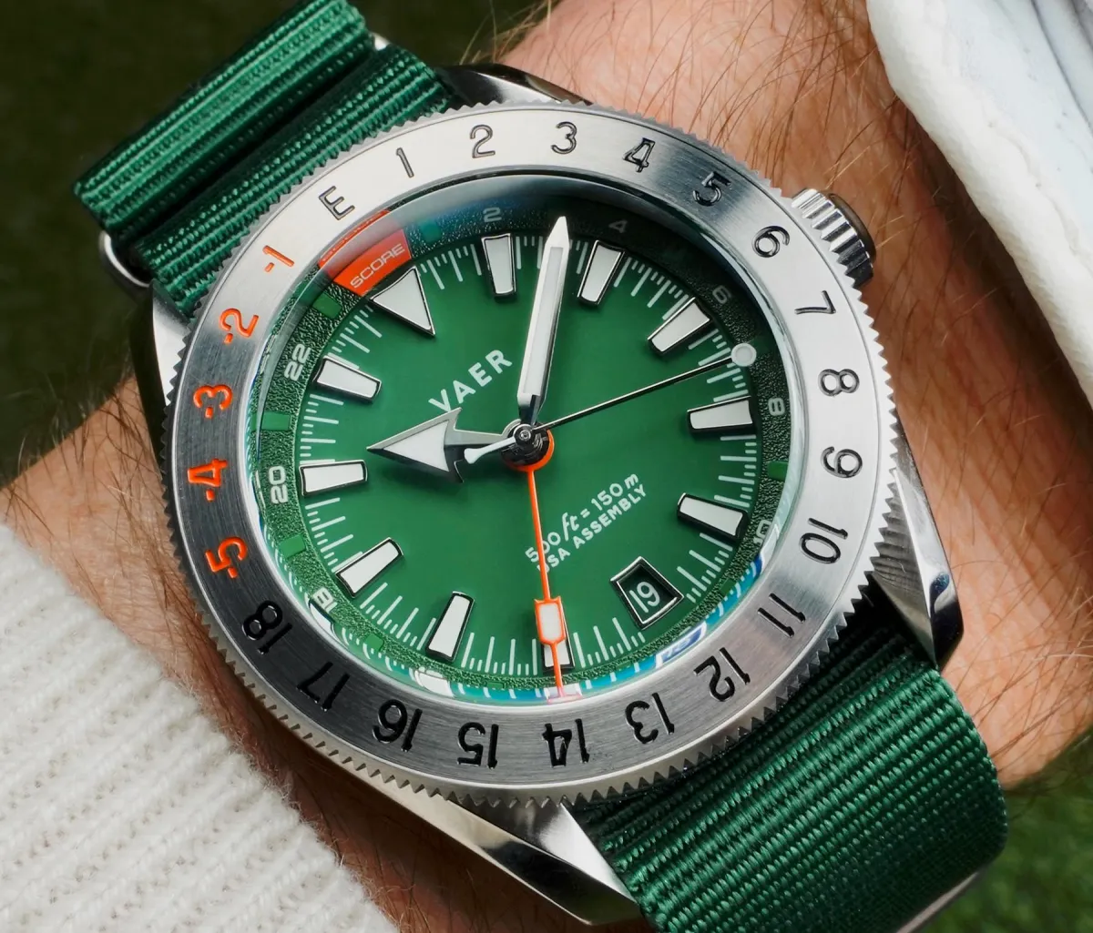 Golf-Ready GMT Watch Proves Affordable Sports Gear Can Be Technical