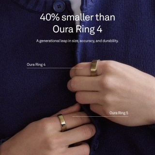 Oura Ring 5 Shrinks 40% While Adding Blood Pressure and AI Health Insights