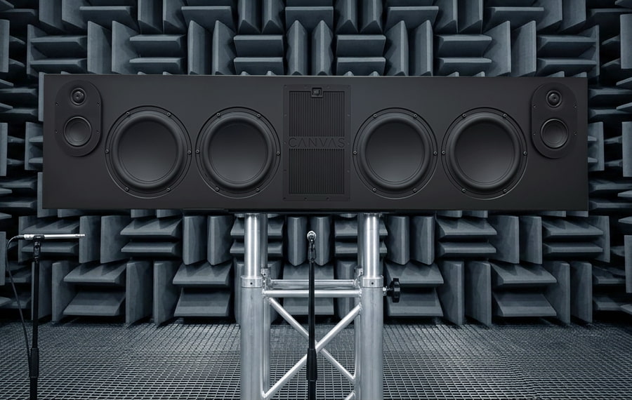 Canvas L Soundbar Scales Theater Audio for 65–115 Inch TVs