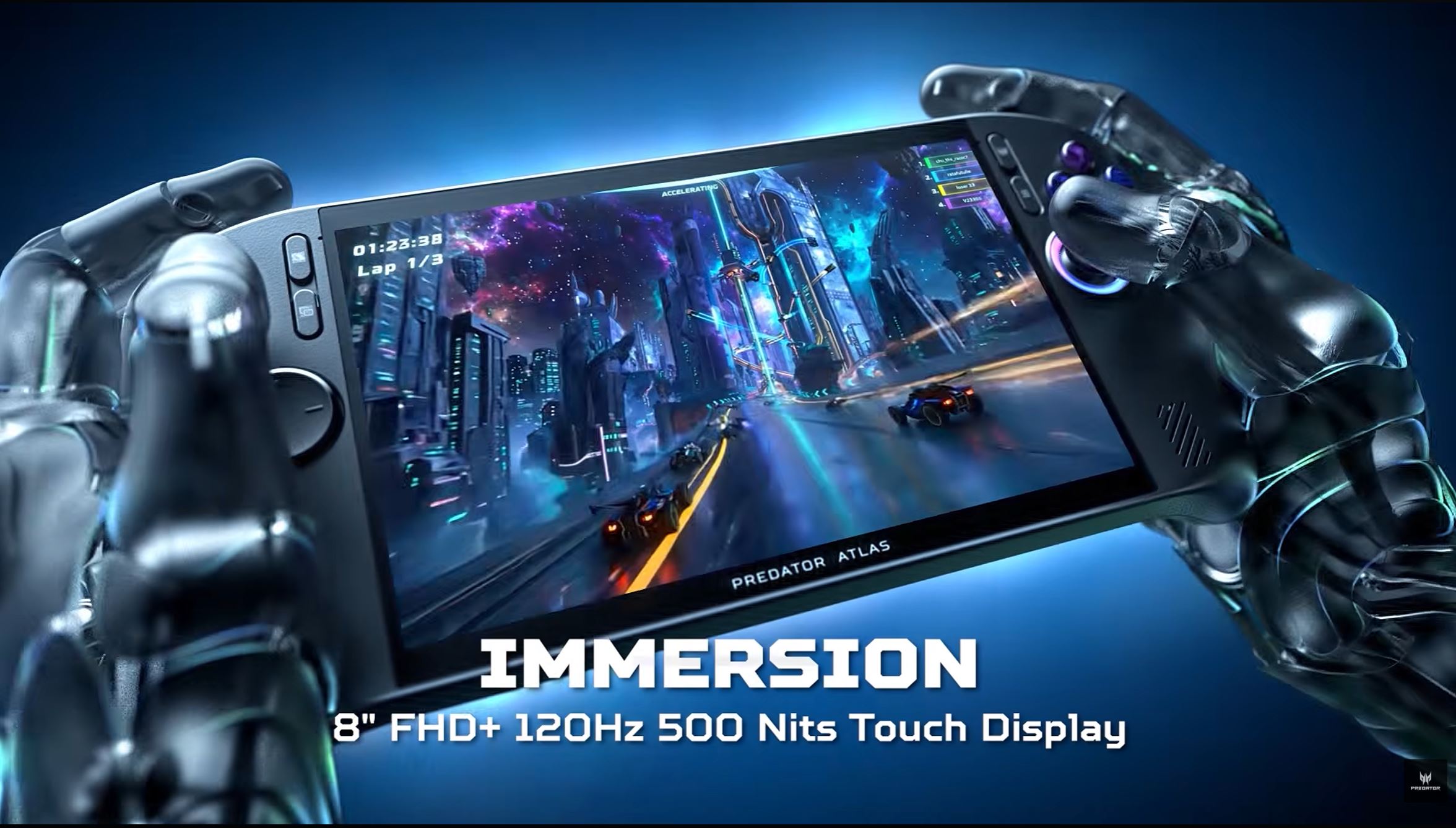 Acer Predator Atlas 8 Targets Steam Deck With Intel Arc G3 Power