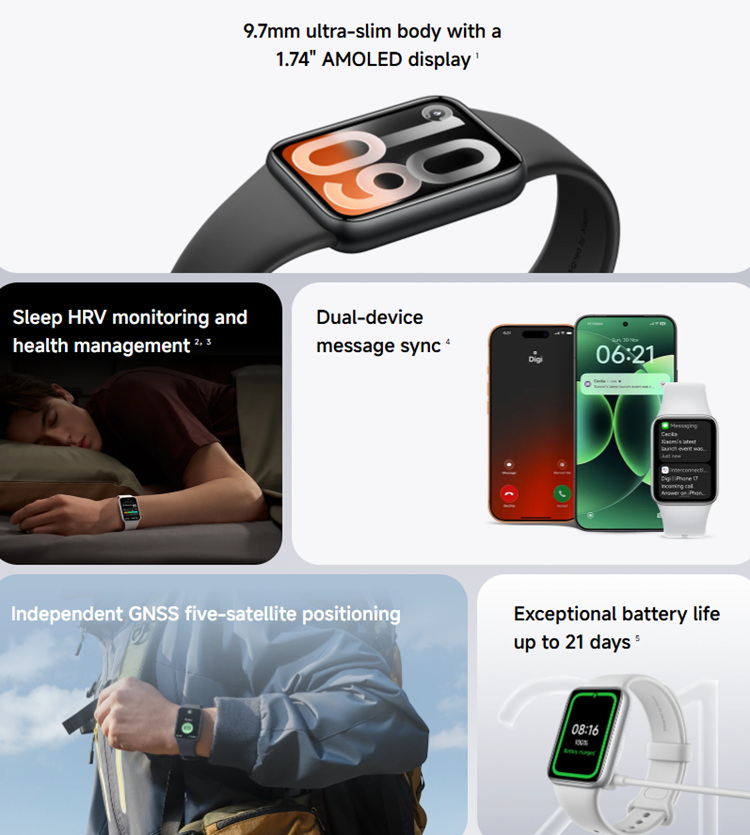 Xiaomi Lines Up Triple Wearable Launch with Watch S5, Smart Band 10 Pro and Buds 6