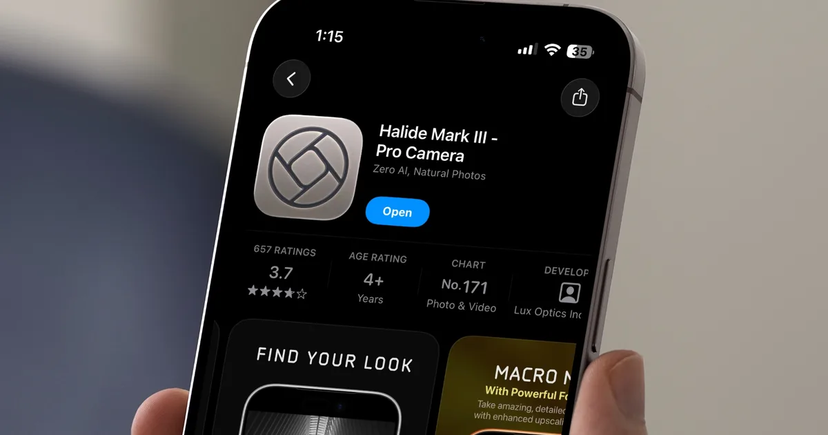 Halide Mark III Turns the iPhone Into a Complete RAW Camera