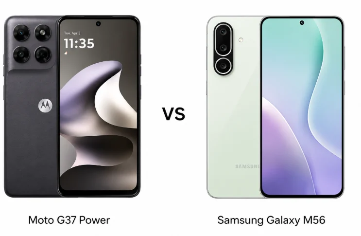 Moto G37 Power vs Samsung Galaxy M56: Best Budget Value?