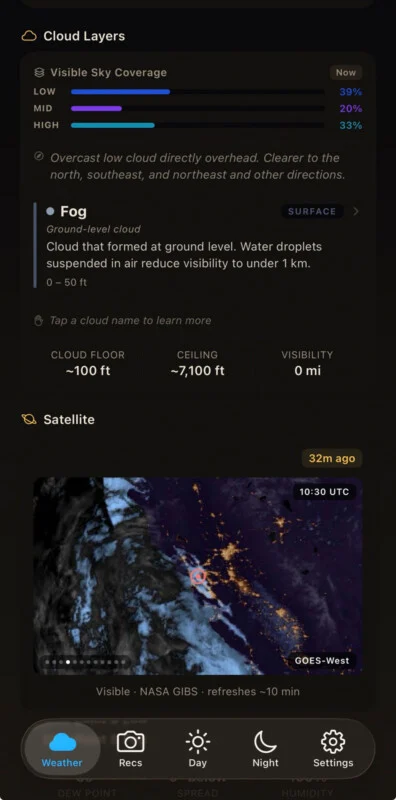This Weather App Rates Conditions for Every Type of Photography