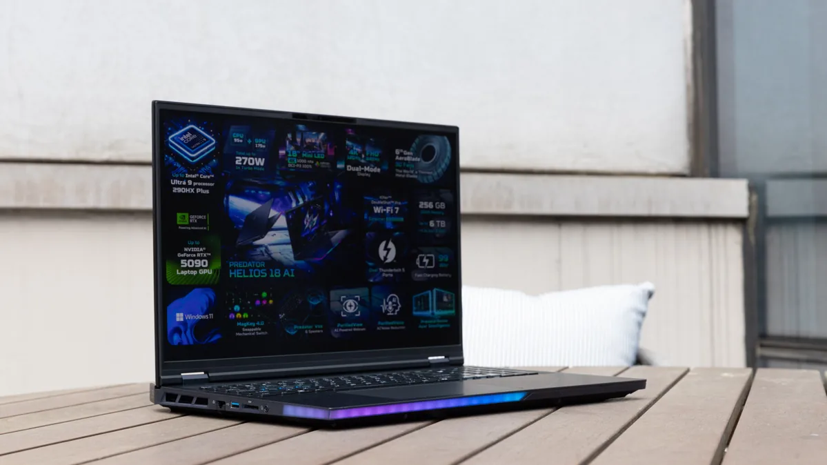 Predator Helios 18 Turns Flagship Gaming Laptop into an AI Workhorse