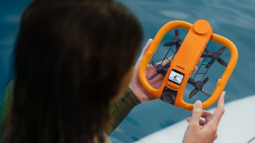 Waterproof Camera Drones Take Flight With HOVERAir AQUA