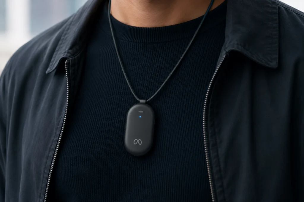 Meta’s Always-Listening AI Pendant Pushes Wearables Into Personal Territory
