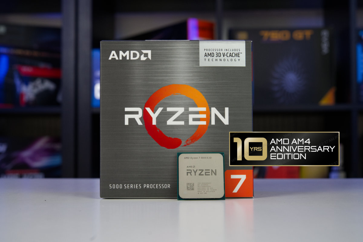 AMD Brings Back Ryzen 7 5800X3D for AM4’s 10-Year Milestone