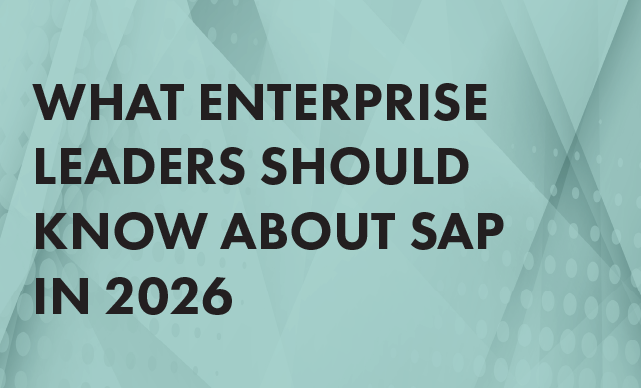 Why CIOs Must Treat ERP as AI’s Strategic Foundation