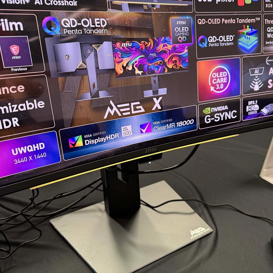 MSI’s QD-OLED Gaming Monitors Push 680Hz and AI Triple-Mode