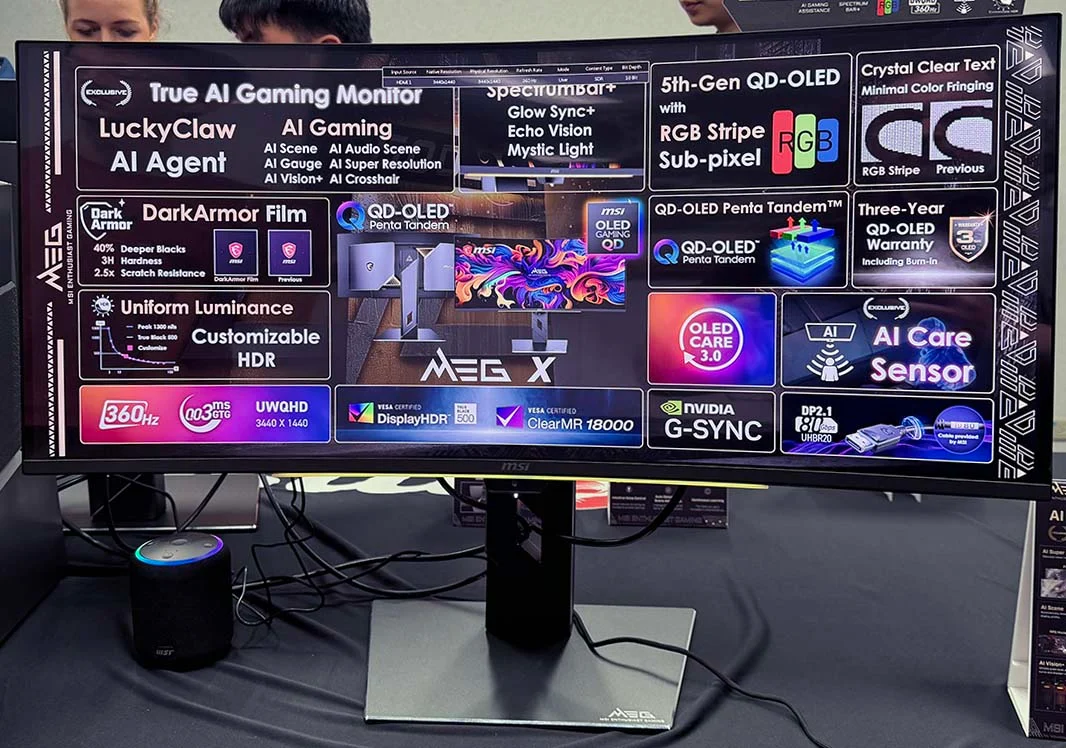 MSI’s New Gaming Monitors Marry 5K Mini‑LED and Triple‑Mode QD‑OLED