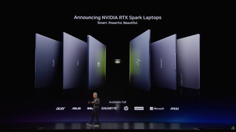 NVIDIA RTX Spark ARM SoC Aims to Rewrite Windows Laptop Performance