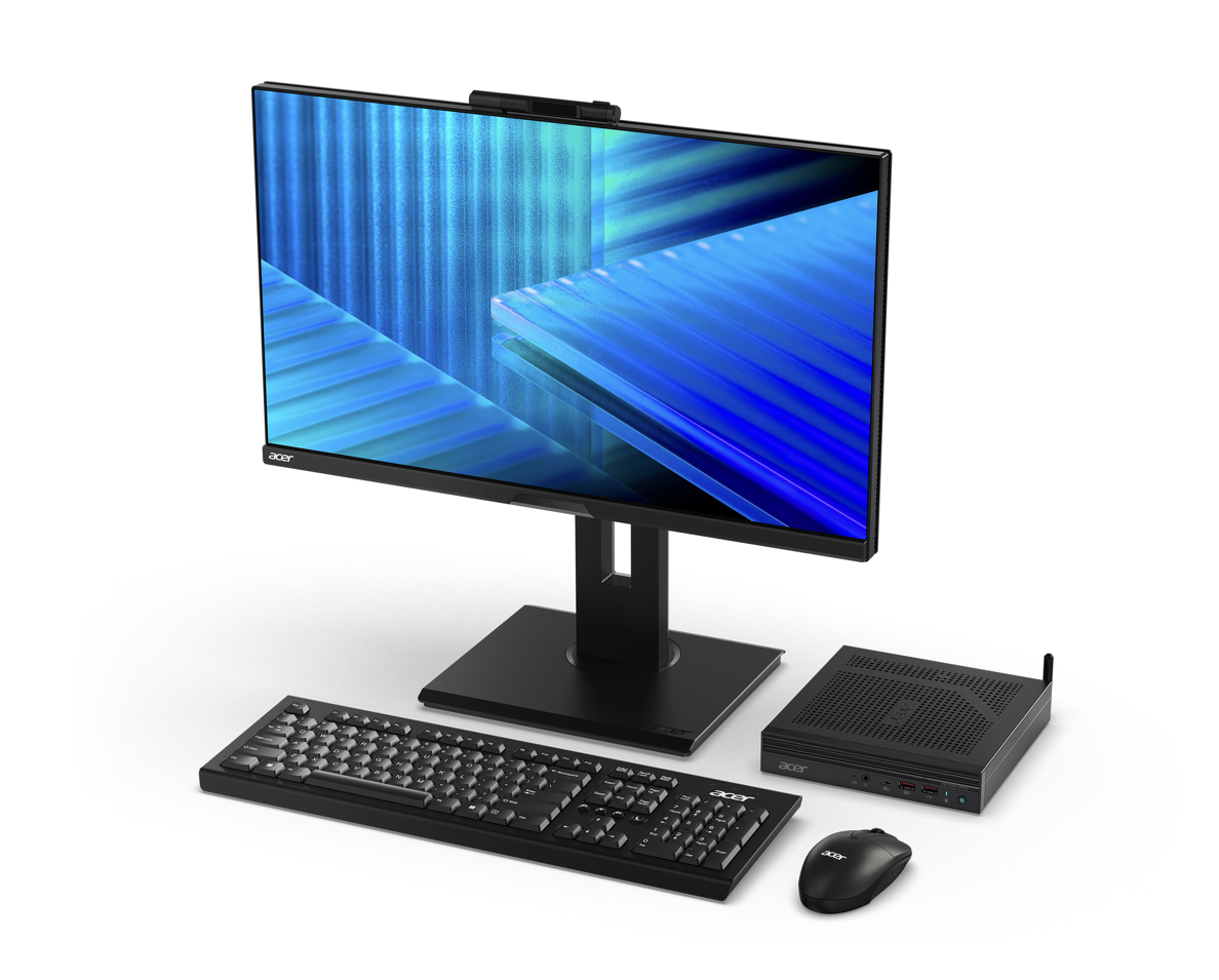 Acer Veriton RA110 AI Mini Workstation Shrinks Pro Desktops with AMD Ryzen AI Max+