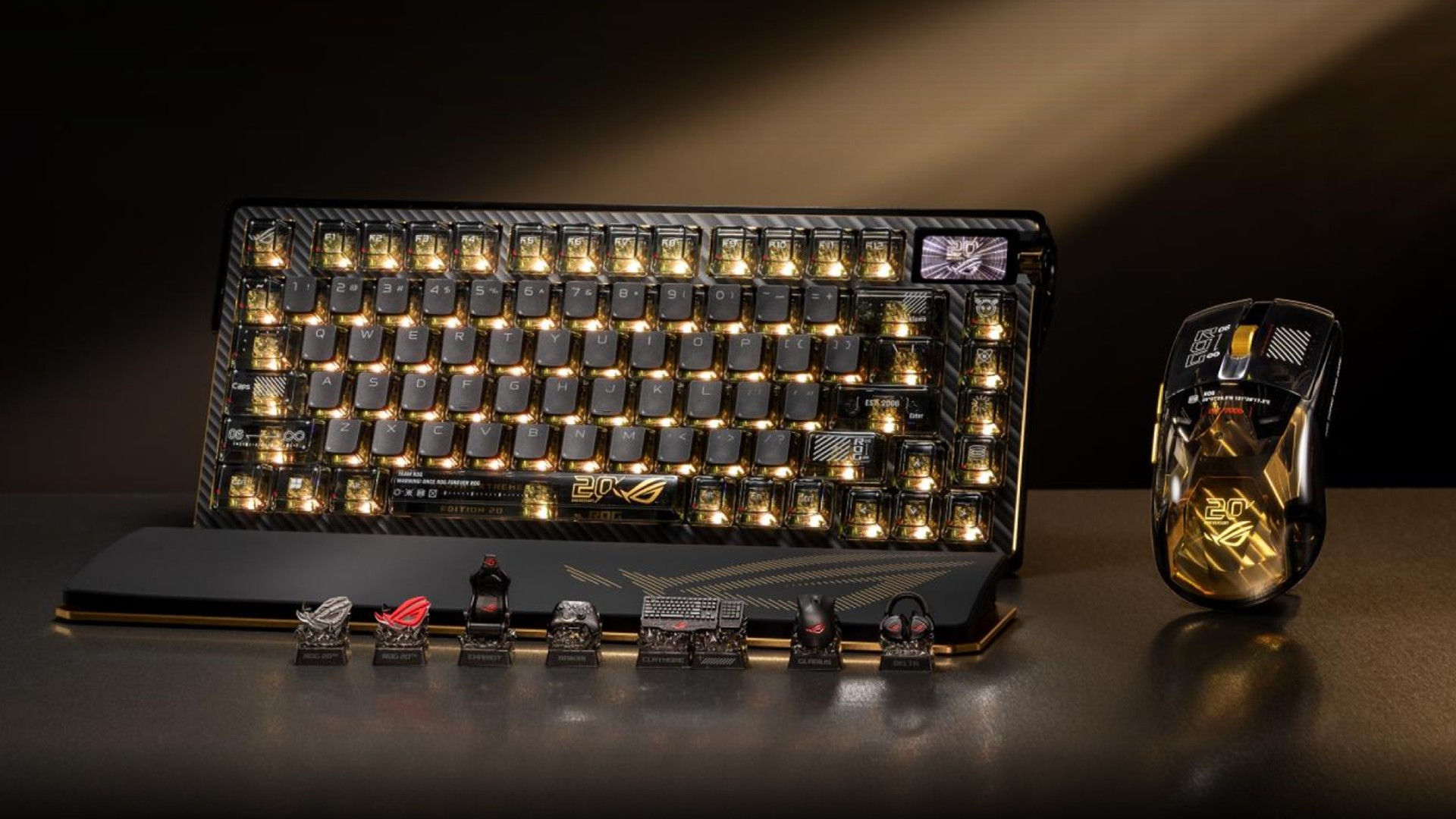 Gold-Plated Gaming Peripherals Turn Keyboards and Mice Into Luxury Collectibles
