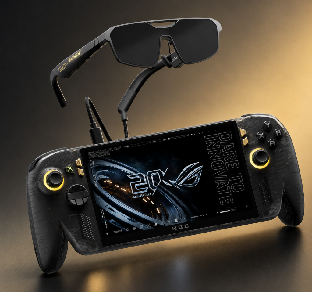 ASUS ROG Ally X20 Turns OLED Handheld Into AR Gaming Bundle