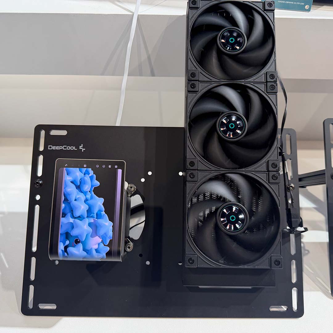 Transparent Fans and Holographic Coolers Redefine PC Style