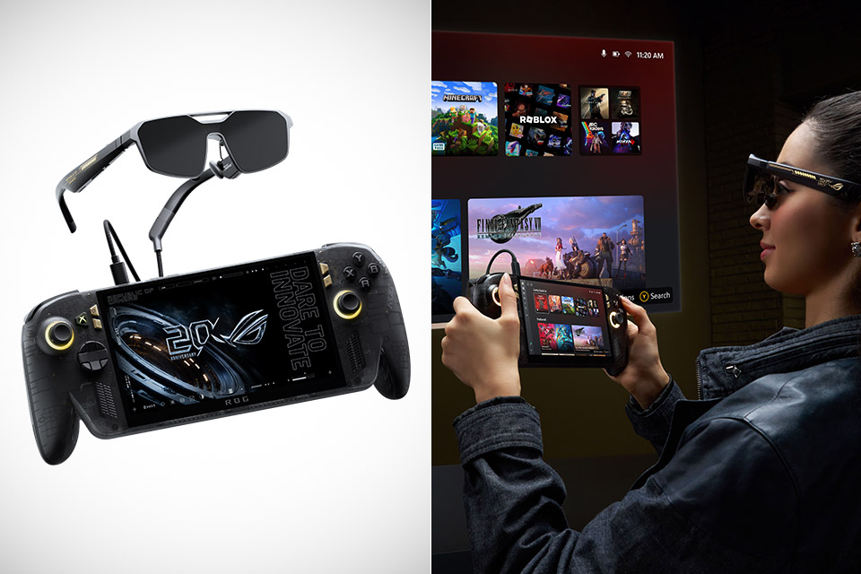 ASUS ROG Ally X20 Blends 120Hz OLED Handheld with AR Glasses