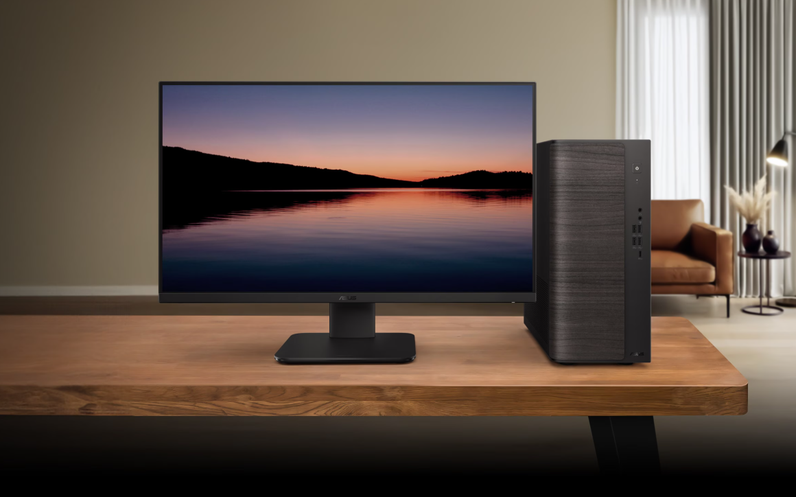 Asus V700 Mini Tower Brings Wood-Grain Warmth to Desktop Design