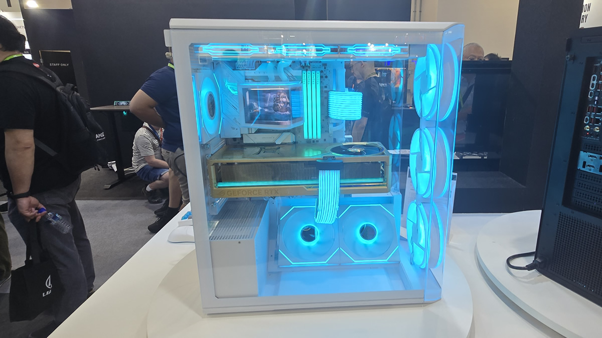 PC Case Design Hits New Heights at Computex: Front-Tilting Fans and Airflow Reimagined