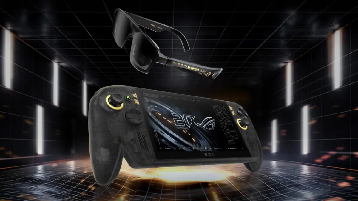 ASUS ROG Ally X20 Turns OLED Handheld Into AR Gaming Bundle