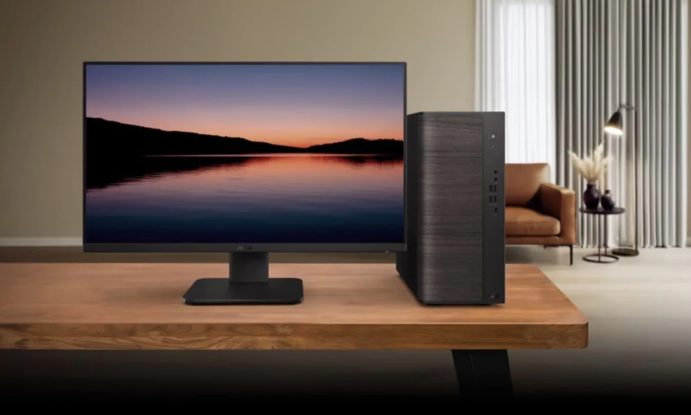 Asus V700 Mini Tower Brings Wood-Grain Warmth to Desktop Design