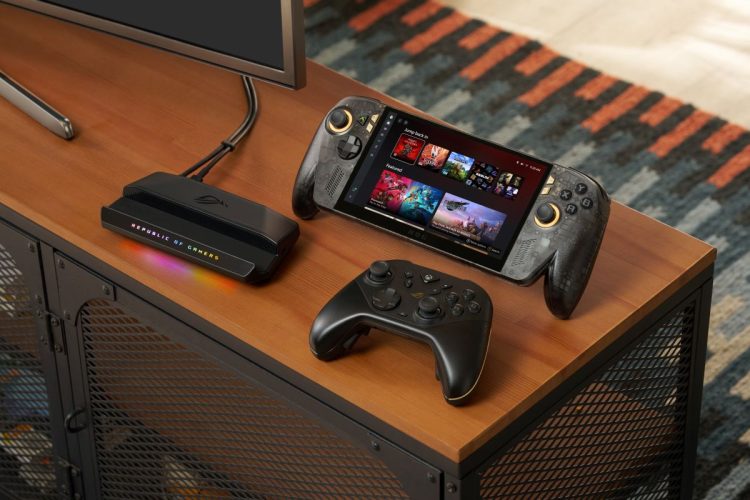 Asus ROG Ally X20 Bundles AR Glasses for Home Theater Gaming