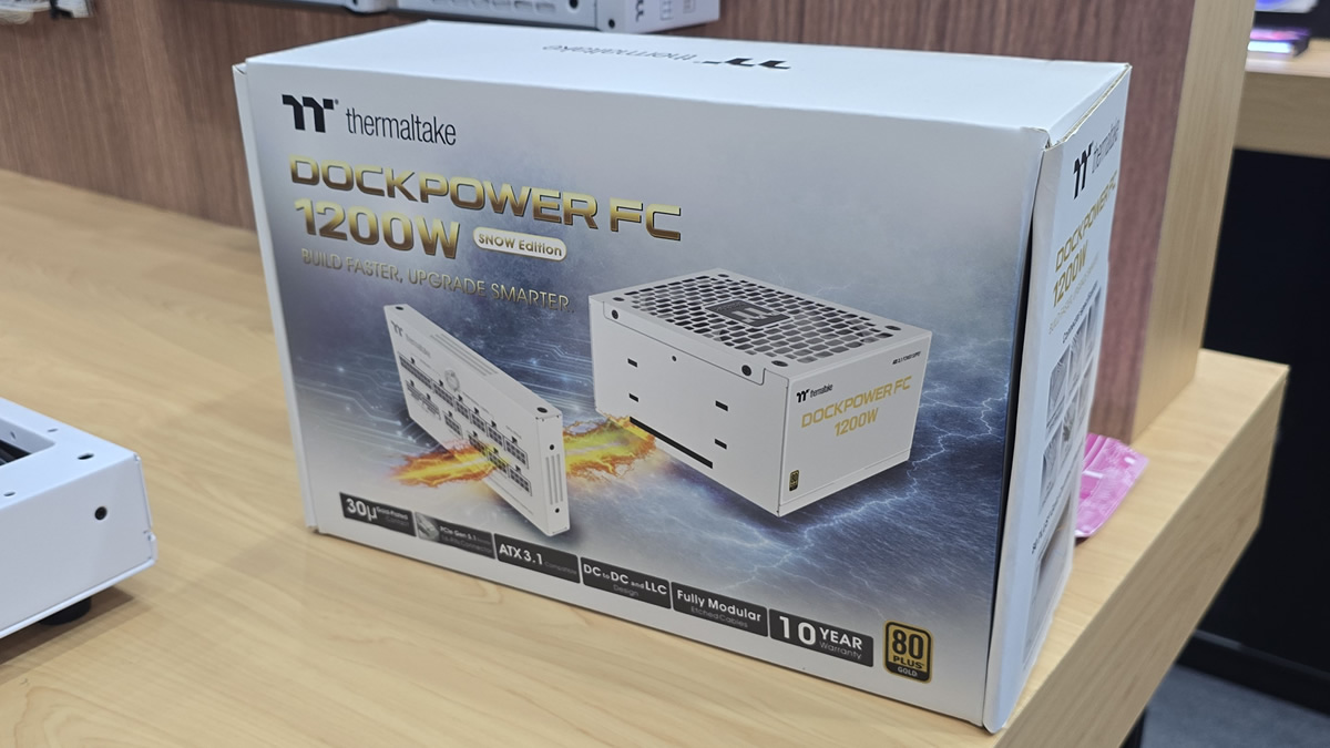 Thermaltake and ASRock Reimagine Modular PC Power Supplies