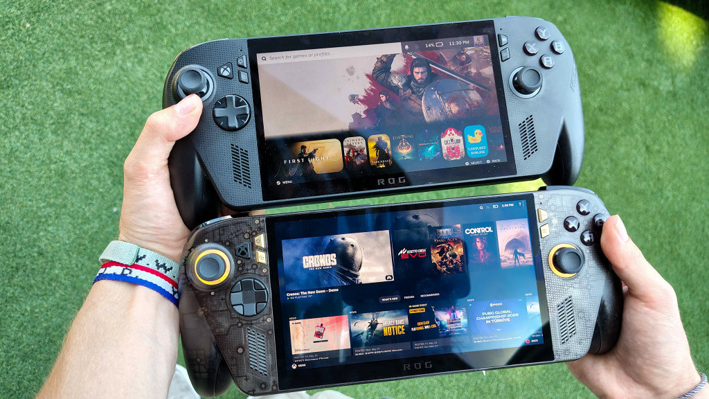 ROG Ally X20 Pairs OLED Handheld Gaming with AR Glasses