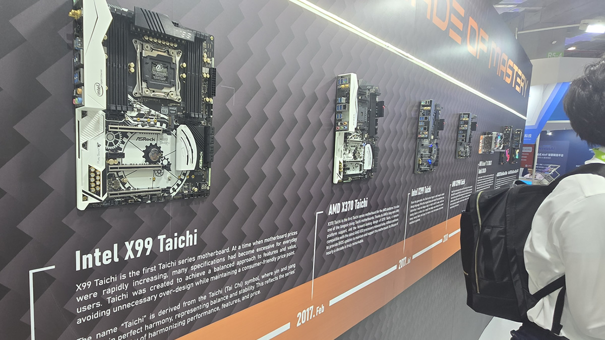 ASRock’s Taichi Decade: White Flagships, Liquid Cooling and OLED Displays
