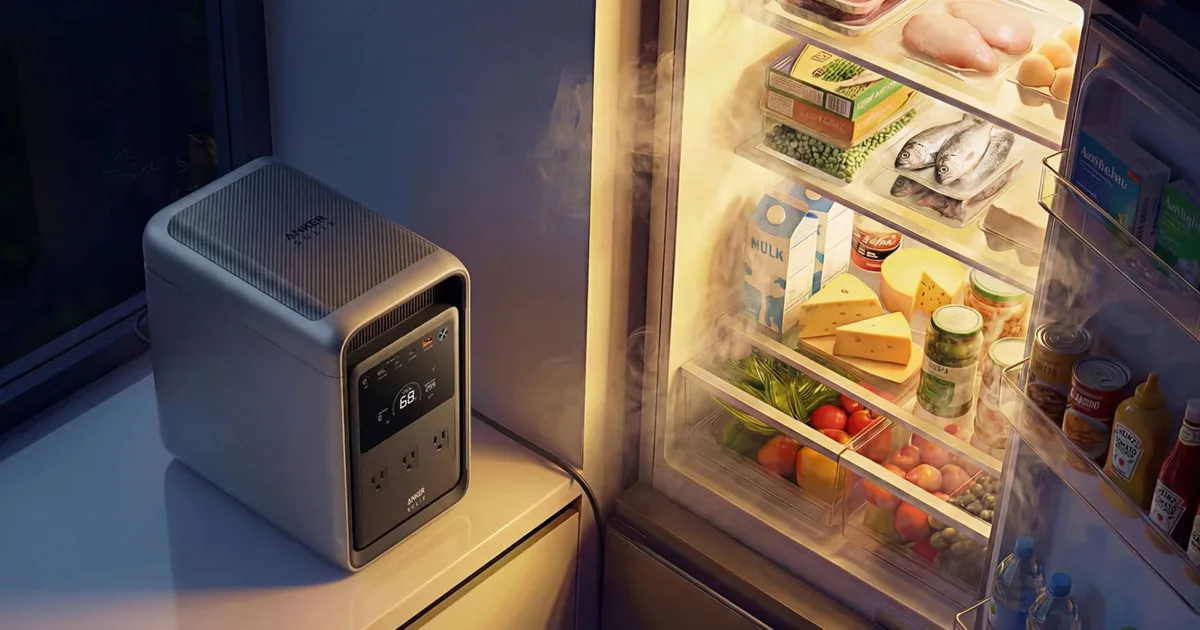 Anker S2000 Backup Power Station Extends Fridge Runtime to 35 Hours