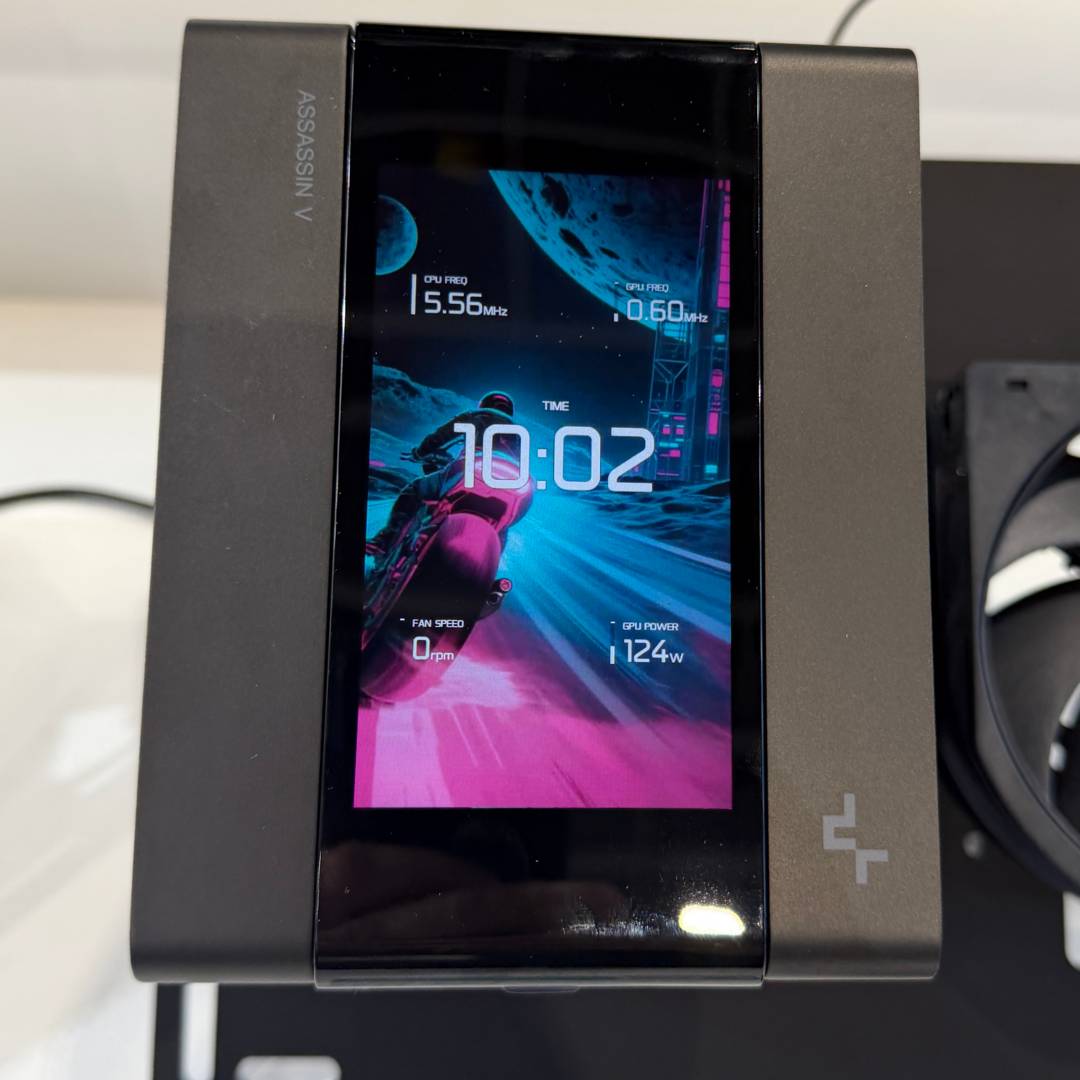 CPU Coolers Get Smart Screens and Radical New Designs