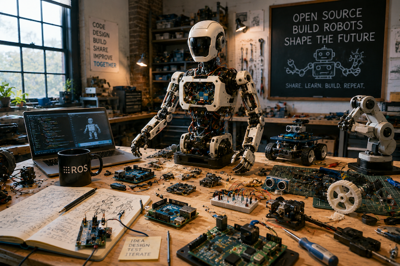 How to Build a 3D Printed Humanoid Robot for Under $3,000