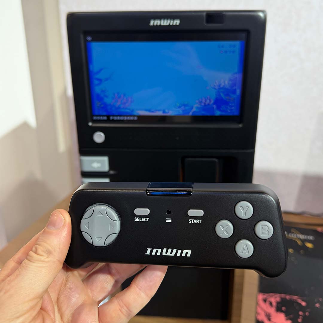 This PC Case Doubles as an Arcade Machine with Built‑In Games